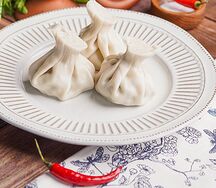 Хинкали с сочным мясом барашка
