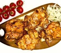 Шашлык из филе куриного бедра