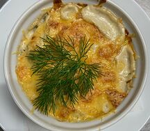 Жюльен с курицей и грибами