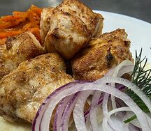 Шашлык из куриного филе