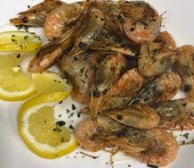 Креветки жареные