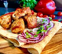 Шашлык из cвинoй шеи