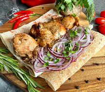 Шашлык из куриной грудки