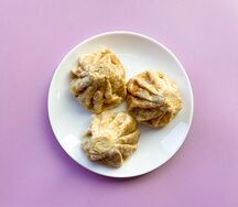 Жареные хинкали с курицей