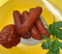 Колбаски охотничьи