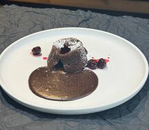 Шоколадный фондан