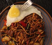 Жареный Лагман