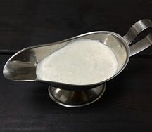 Соус Сметана с чесноком