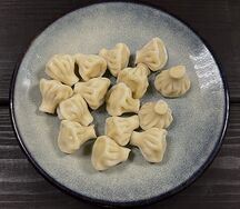 Мини-хинкали с куриным филе