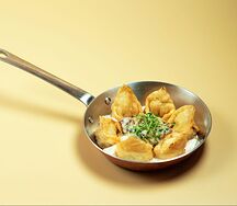 Кундюбы, запеченные с томленой сметаной
