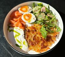 Завтрак Суперлюкс с драниками