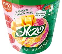 Мороженое Ekzo манго-малина