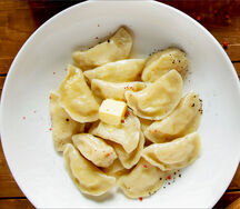 Вареники с капустой