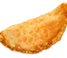 Чебурек с ветчиной и сыром