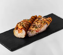 Hot Roll с лососем