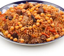 Плов с нутом