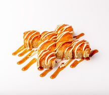 Бешеный лосось в кунжуте