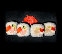 Футомаки с креветкой