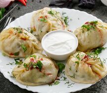Манты из говядины