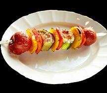 Овощной шашлык