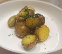 Картофель беби с травами