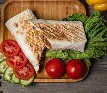 Шаурма с люля-кебабом