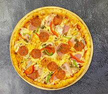  Пицца Мясная острая L