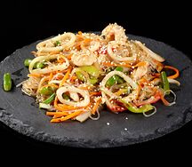 Фунчоза с овощами