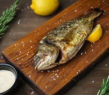 Дорадо на гриле