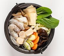 Hot-pot с морепродуктами