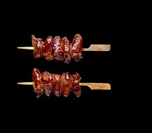 Шашлычок из куриных сердечек