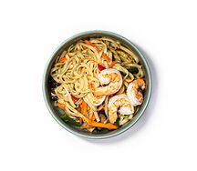 Стеклянная лапша с креветками