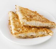 Конвертики с ветчиной и сыром