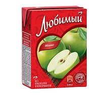 Сок Любимый Яблоко