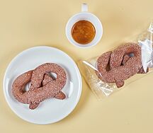 Крендель шоколадный
