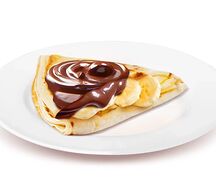 Блин банан и Nutella