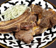 Шашлык из корейки баранины
