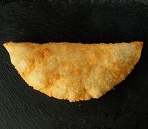Двойной чебурек с мясом и сыром