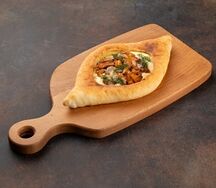 Хачапури с лисичками
