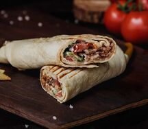 Мини-шаурма свиная