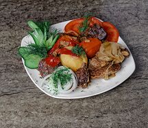 Мясо по-деревенски