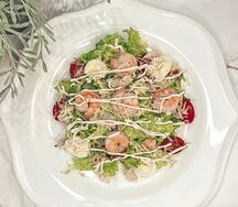 Цезарь с креветками