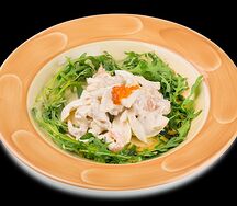 Салат с морепродуктами