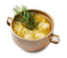 Лапша с фрикадельками