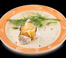 Картофель, запеченный на углях