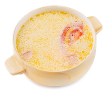 Рыбный сливочный суп
