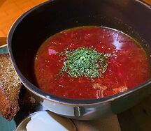 Борщ с говядиной