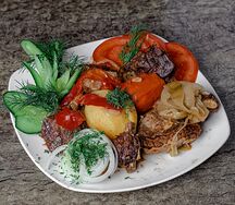 Мясо по-деревенски