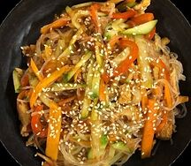 Фунчоза с курицей