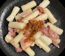 Токпокки сливочный бекон